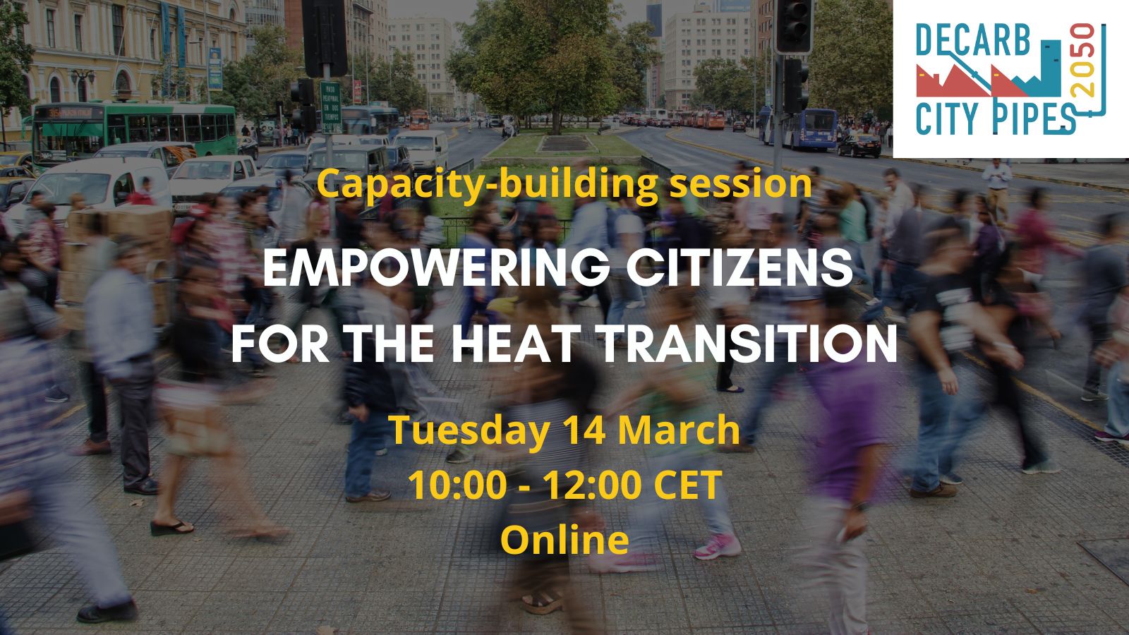 Decarb City Pipes 2050 - Empowering citizens for the heat transition