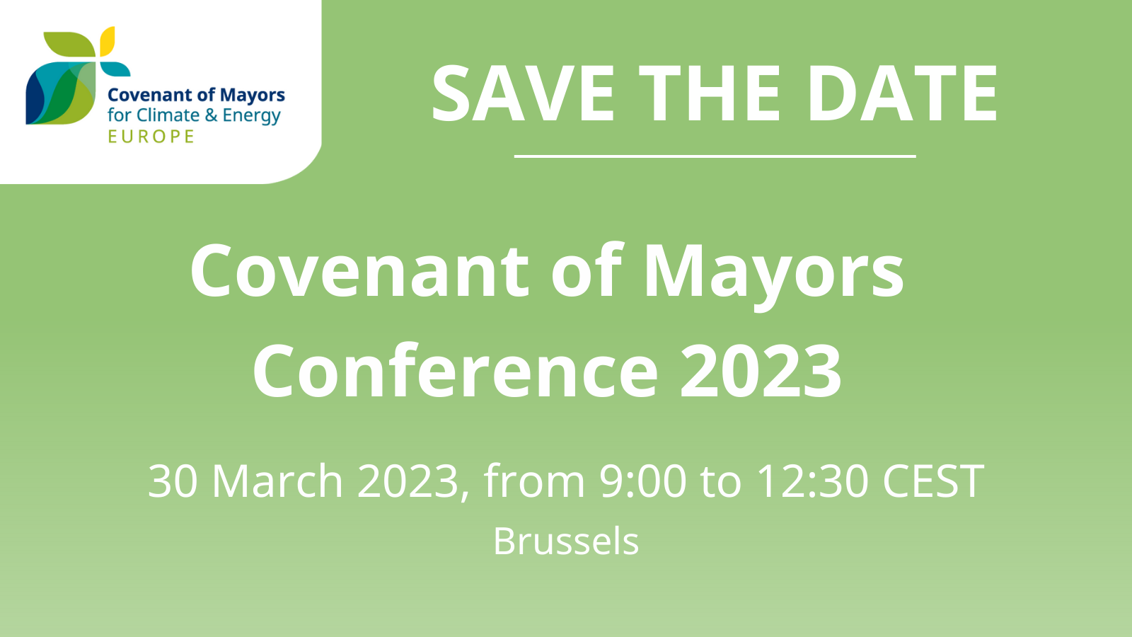 Covenant of Mayors - Europe Conference 2023